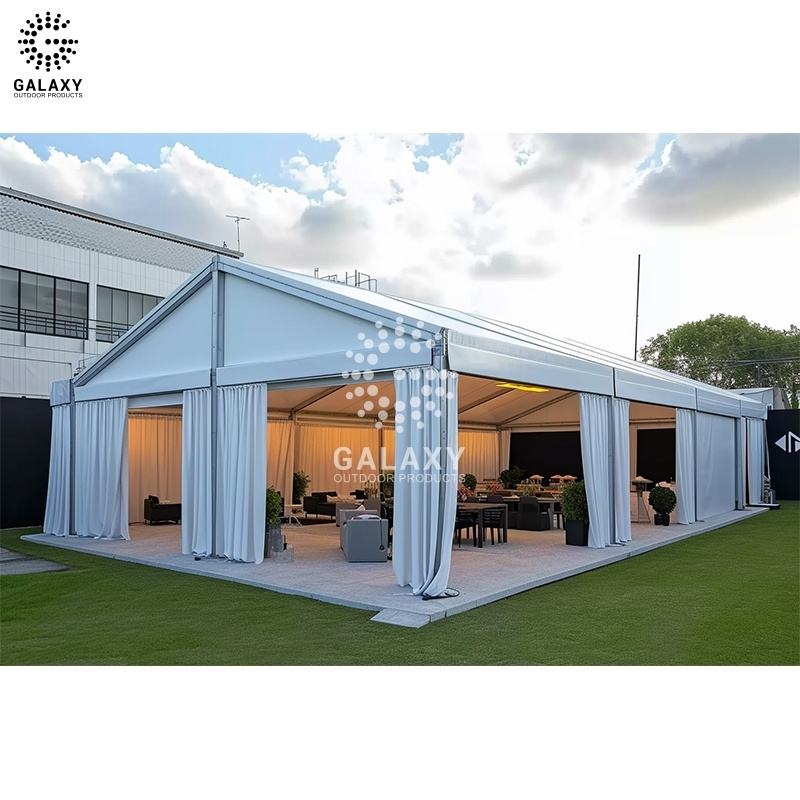 Secure 10x20 20x40 canopy superb church tent with full pvc sidewalls