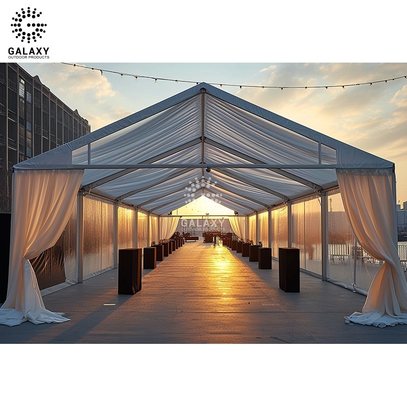 Spacious interior 2024 expo pop up canopy trade show tents with logo