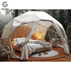 High-tech comfortable amenities custom design igloo camping homes transparent glass igloo glamping geodesic dome tent