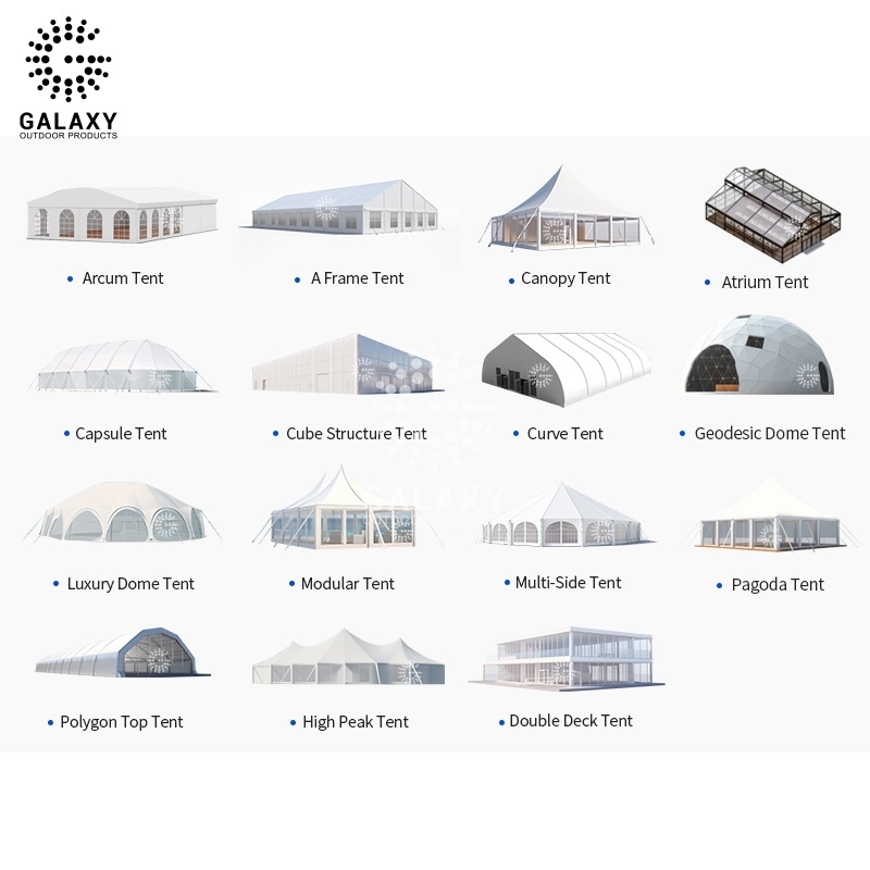 Safe 4x4 enclosed aluminium exhibition tents china sports tents for events