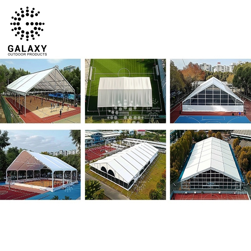 Safe 4x4 enclosed aluminium exhibition tents china sports tents for events