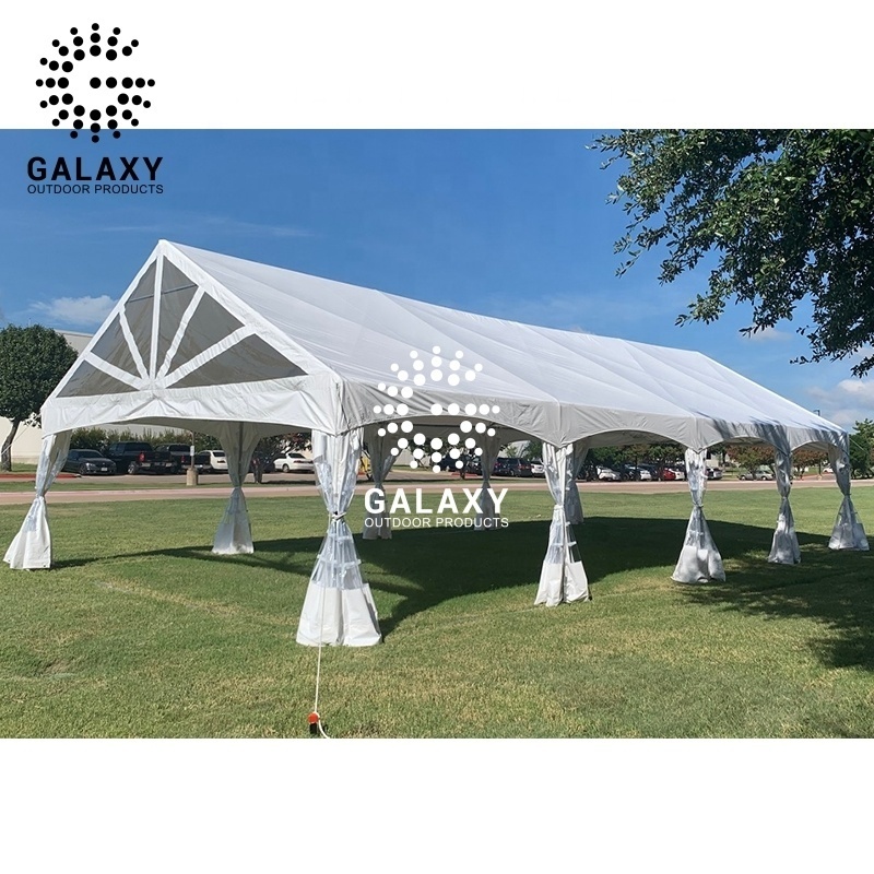 Well-ventilated outdoor event 50x100 light steel 20x30 party tents for sale canada