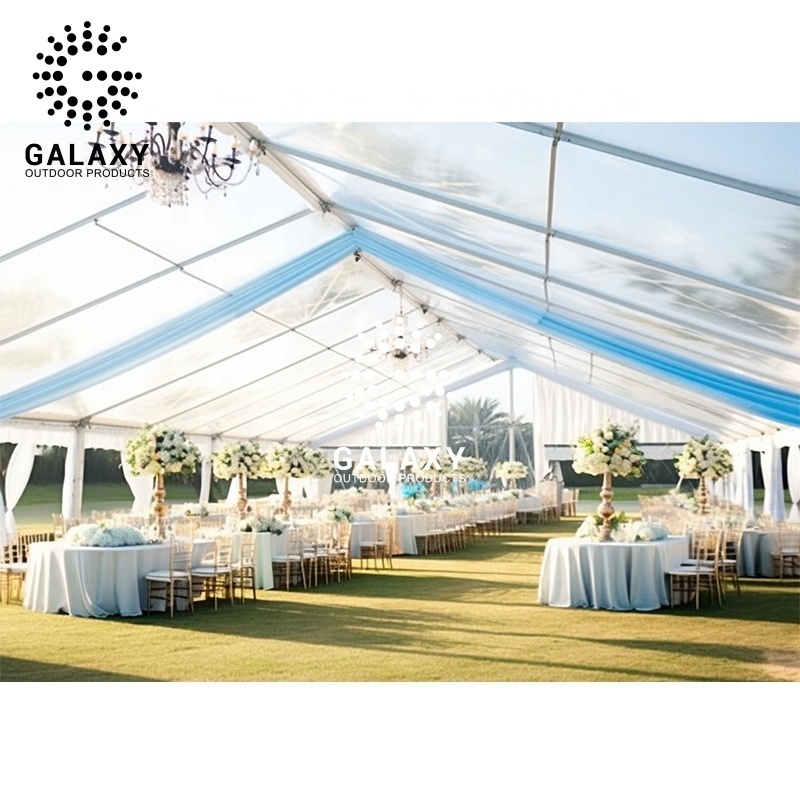 Well-ventilated good adaptability church china frame wedding canopy tent