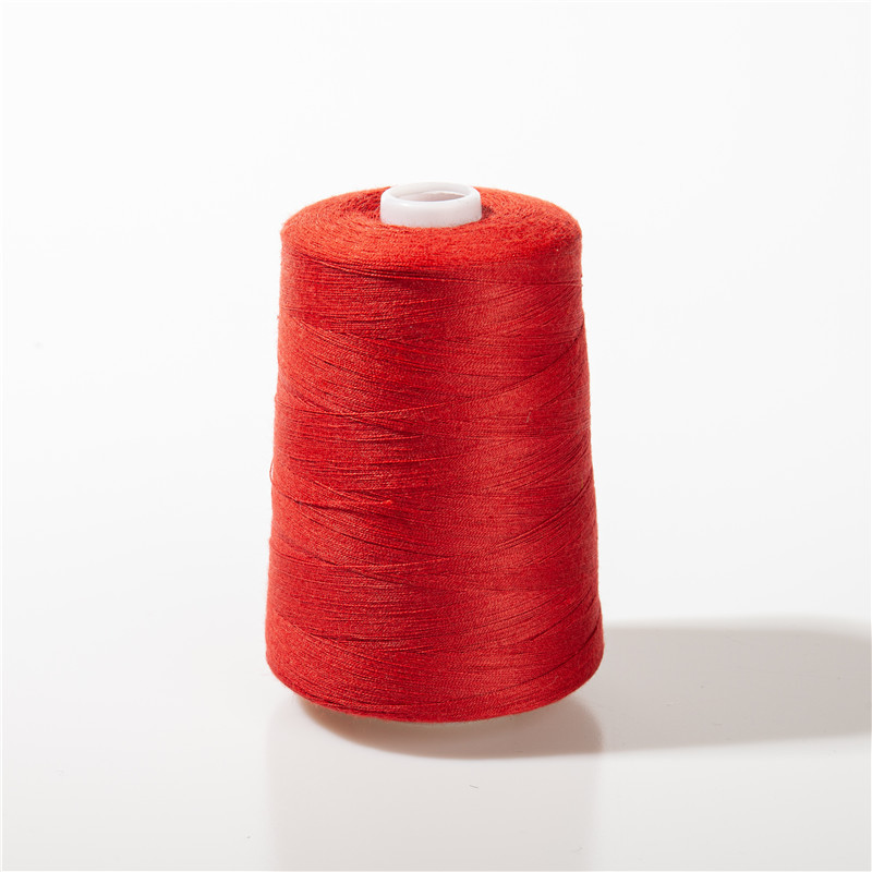 fire retardant meta aramid spun meta-aramid sewing thread dyed colored blended yarn