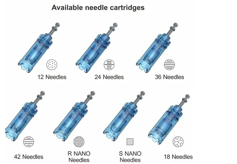 Anti flow back needle cartridges Dr pen A8S M8S A9 electric derma pen micro needles cartridges