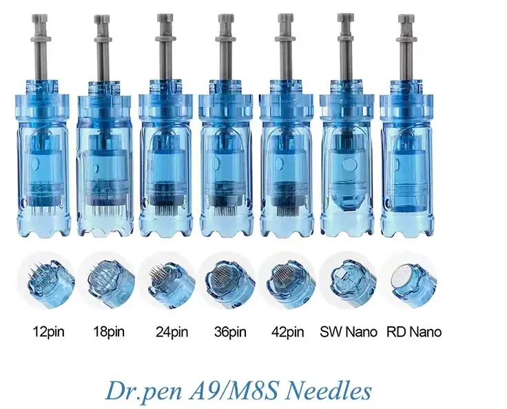 Anti flow back needle cartridges Dr pen A8S M8S A9 electric derma pen micro needles cartridges