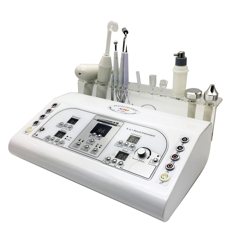 Multifunction Galvanic Ultrasound Blackhead Removal Face Beauty Machine