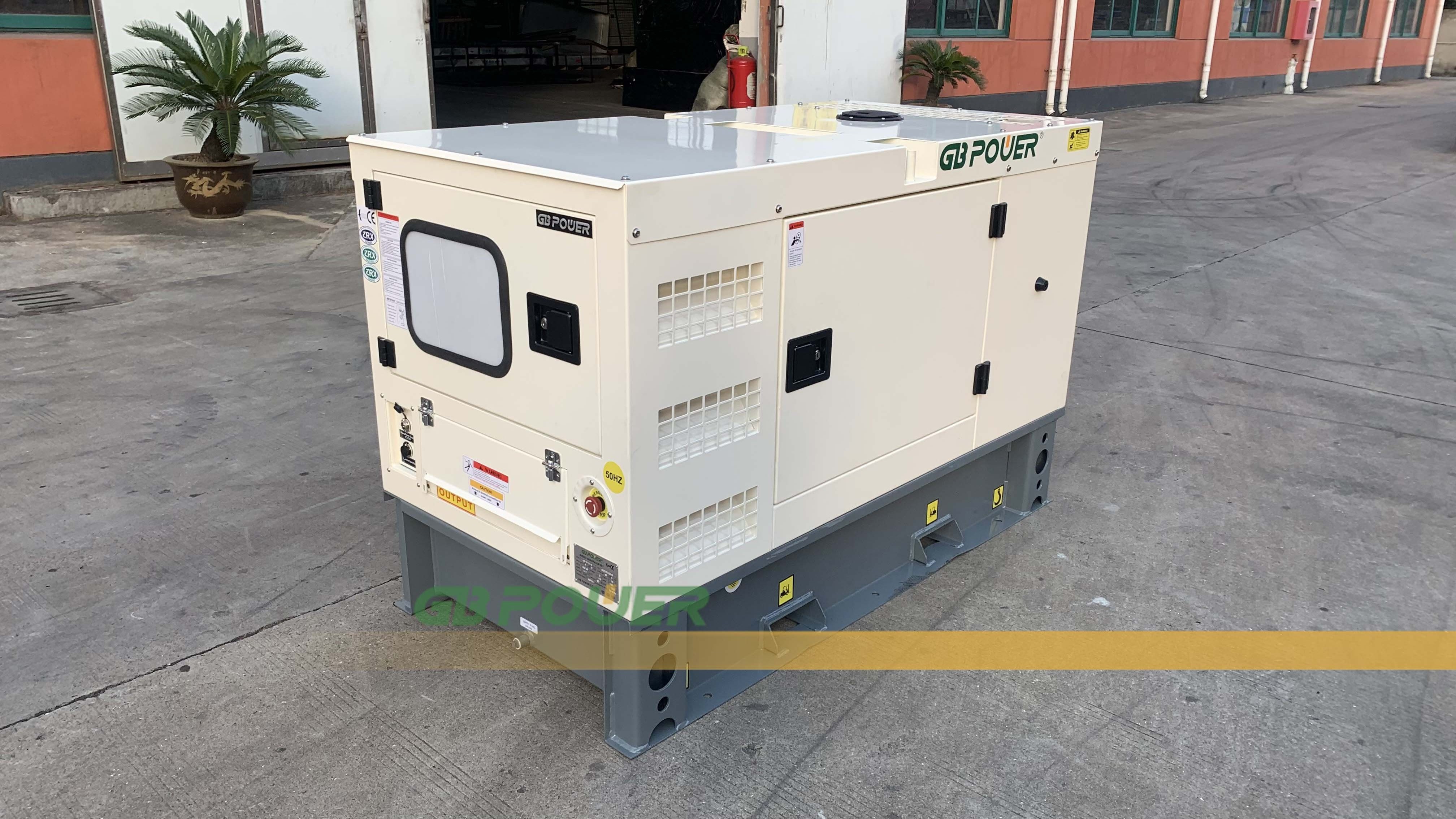 30KVA silent diesel generator