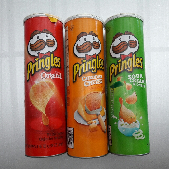 Pringles Original Flavor Potato Chips, Pack of 12