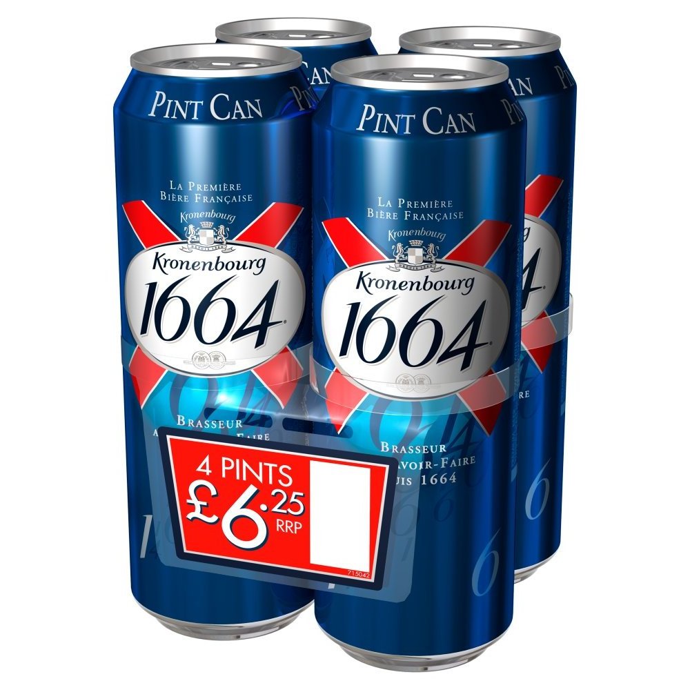 Kronenbourg 1664 Blanc Canned Beer 33CL