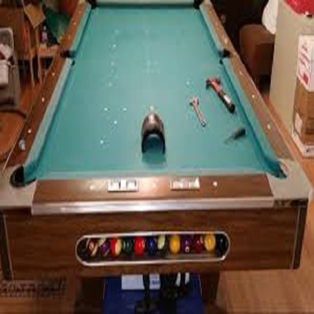 Custom mini billard bespoke glass pool table for business