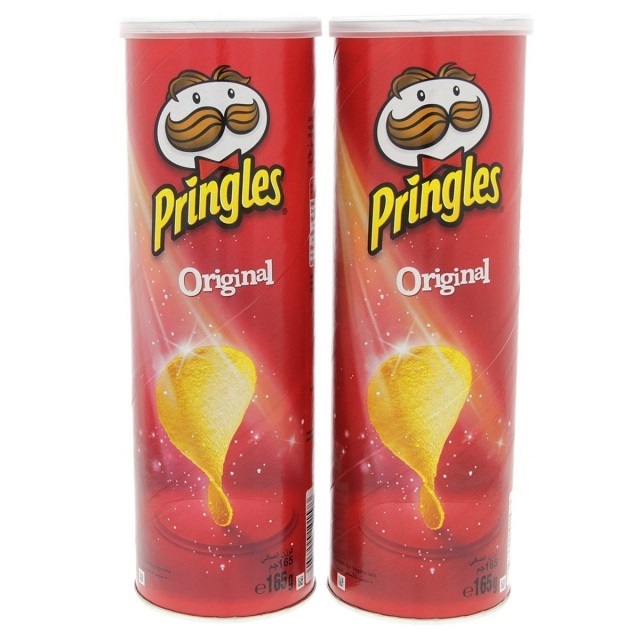 Pringles Original Flavor Potato Chips, Pack of 12