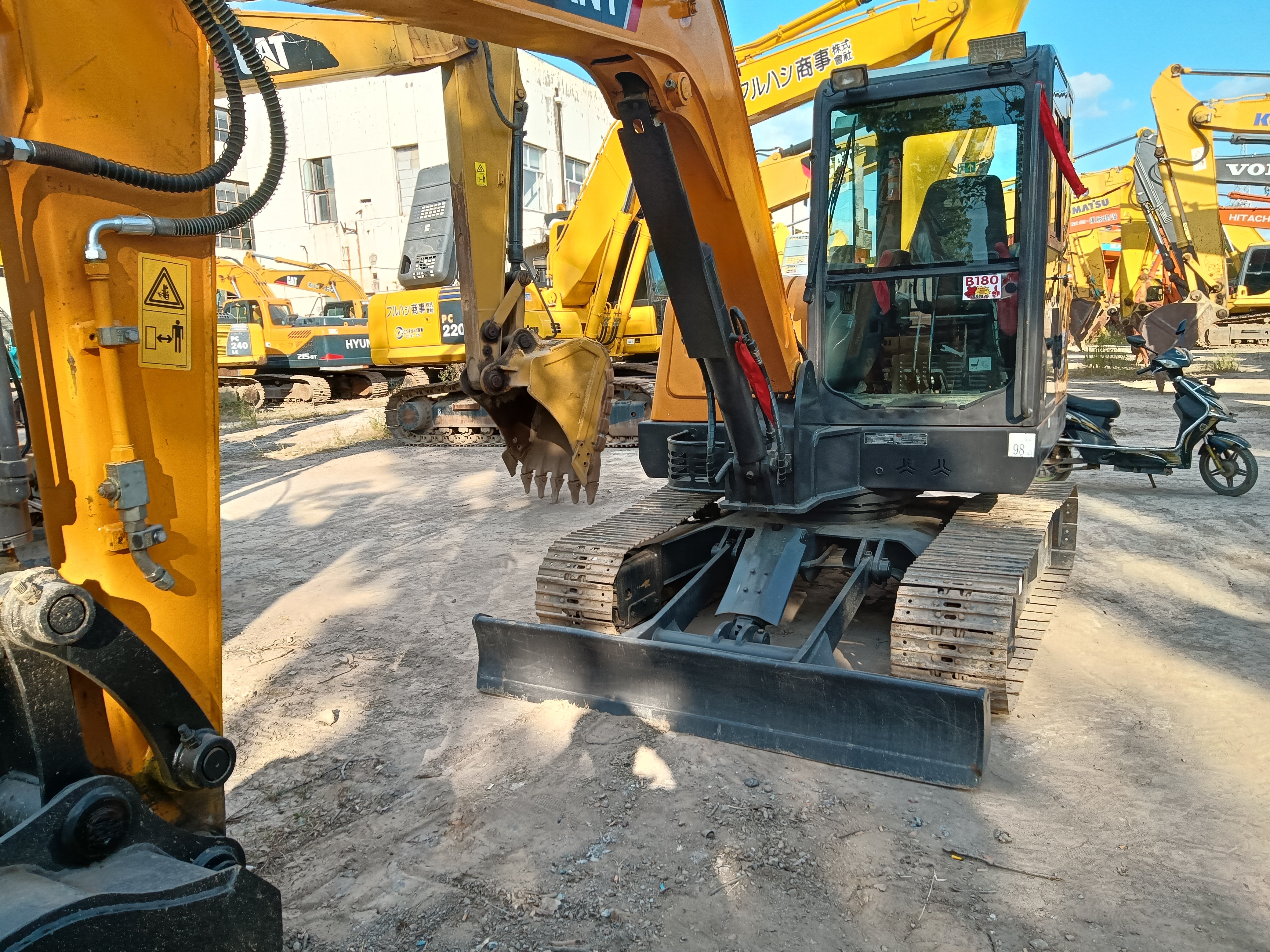 Prospective New Second Hand 60C Pro Excavator Used Hydraulic Crawler Excavator Crushing Hammer Excavator Sy60c Provided 20 Ton