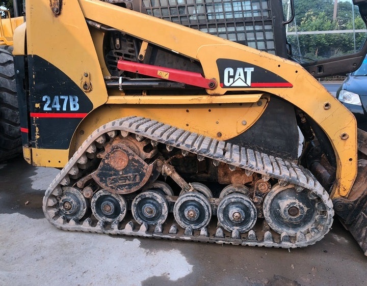 CATERPILLAR CAT247B Used Skid Steer Loader 3ton Mini Original American Hydraulic Crawler Loaders for sale