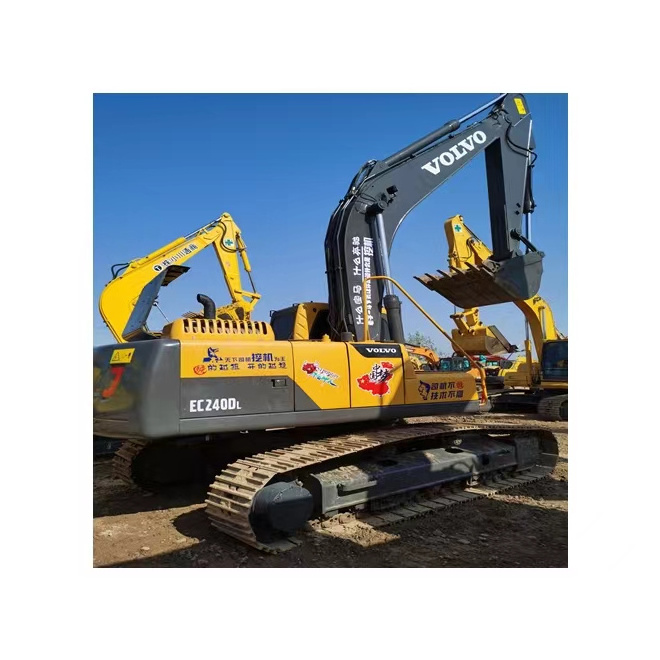 24 ton Volvo used excavator Korean brand Volvo ec240DL excavator used cheap sale Hot selling Volvo excavators in Shanghai EC240