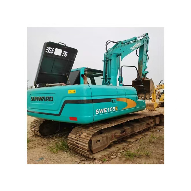 Used excavator for sale Recommended Seller Preferred Used 15 Ton Used Excavator SUNWARD SWE150E No Oil Leakage Digger