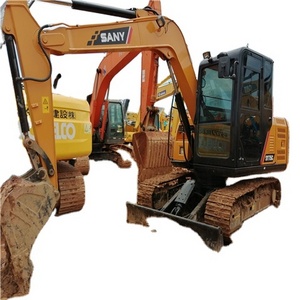 7 Ton Second Hand Sany SY75C Excavator Used Hydraulic Crawler Excavator Crushing Hammer Excavator For Sany SY 75 digger