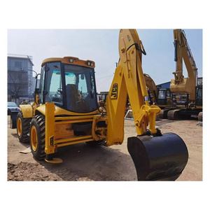 Used mini loader JCB 4CX usedwheel backhoe excavator loader used excavating loader digger secondhand machine