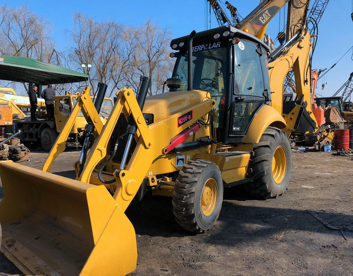 CAT420F2 Used loader cat420f high quality used CAT Backhoe loader excavator 8 tons used construction machine