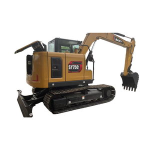 SANY SY75C used excavators SY75 excavators SY75Cpro SY75C-9 Hydraulic excavators 7 tons  Good quality Worldwide sale