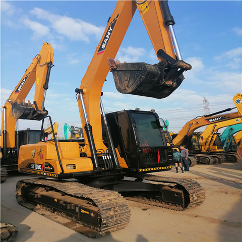 High  quality  china  brand  Sany Heavy Industry SY135C crawler excavator  13ton  used  digger  sy135c on  cheap  price  sale