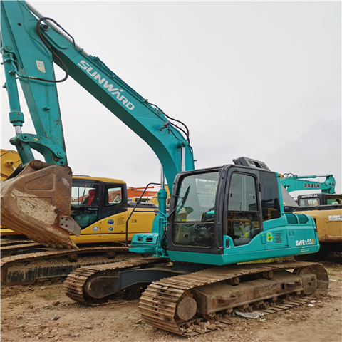 Used excavator for sale Recommended Seller Preferred Used 15 Ton Used Excavator SUNWARD SWE150E No Oil Leakage Digger