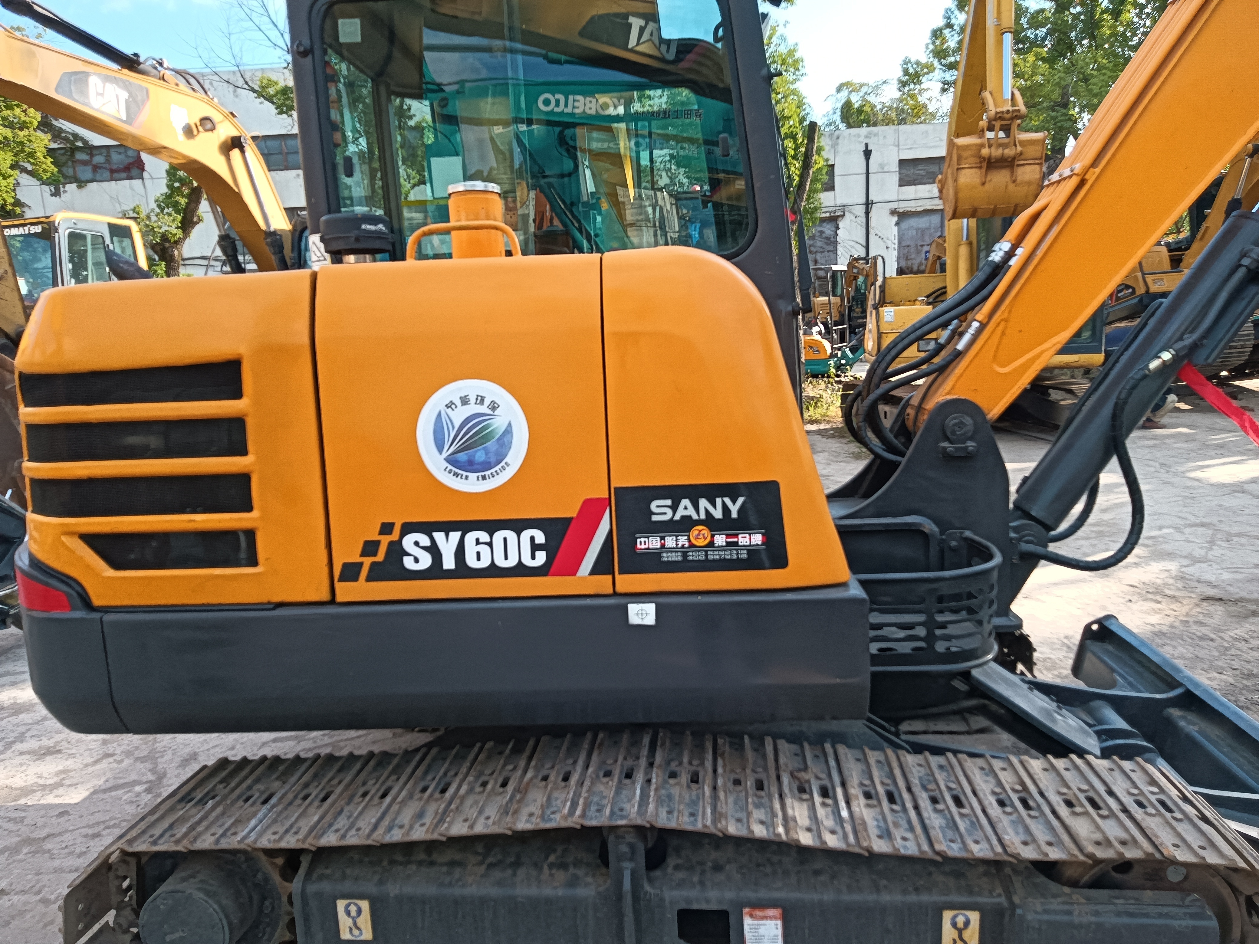 Prospective New Second Hand 60C Pro Excavator Used Hydraulic Crawler Excavator Crushing Hammer Excavator Sy60c Provided 20 Ton