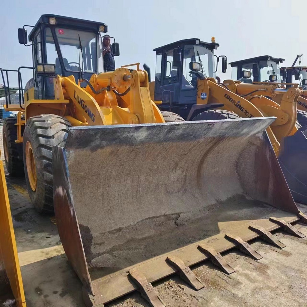 Used Wheel Loader Liugong ZL50CN  Chinese famous brand high quality backhoe Loaders zl50cnx-5t for cheap sale