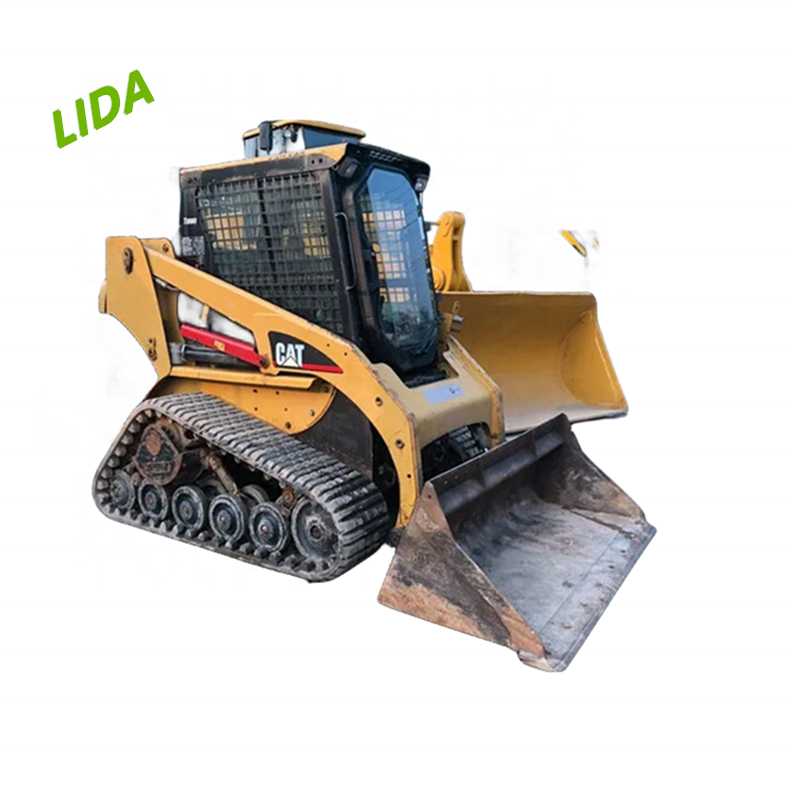 CATERPILLAR CAT247B Used Skid Steer Loader 3ton Mini Original American Hydraulic Crawler Loaders for sale