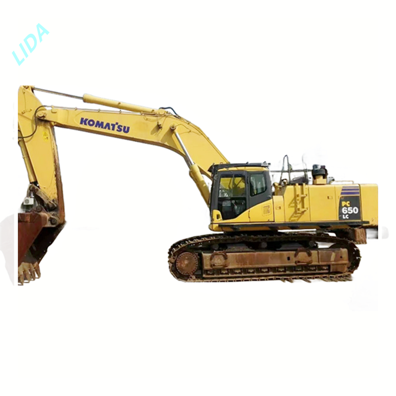 High quality Komatsu original factory PC650 used excavator PC650-8 excavator PC605-7 Large excavator sold well Fast delivery