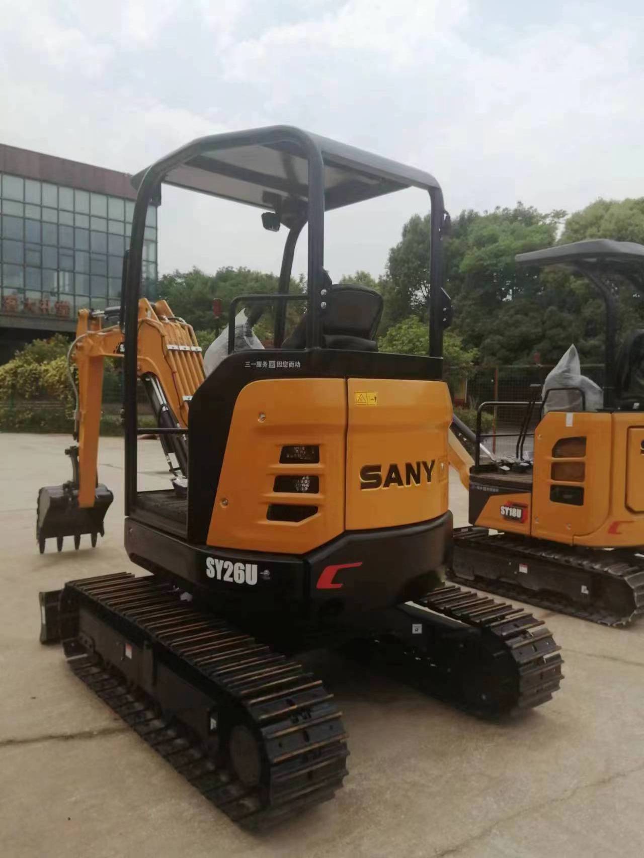 Good condition china famous brand sany sy26u used digger road construction sy26u second-hand excavator sy26u for sale