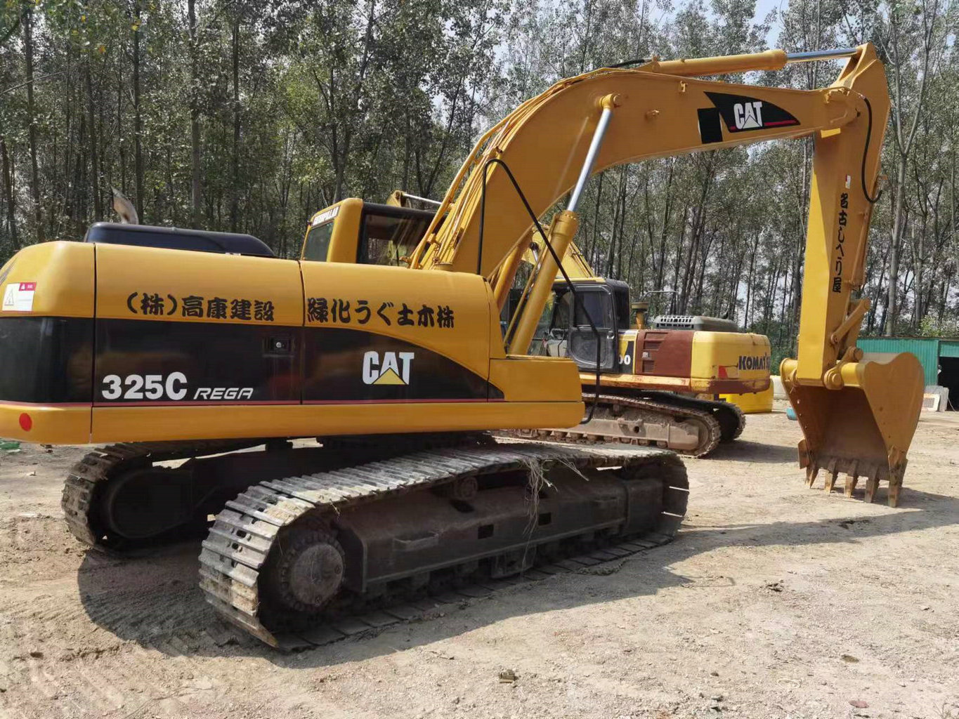 Durable Caterpillar cat 325C REGR Second-hand excavators cat 325  excavators cat 325D  large excavators 25tons for sale