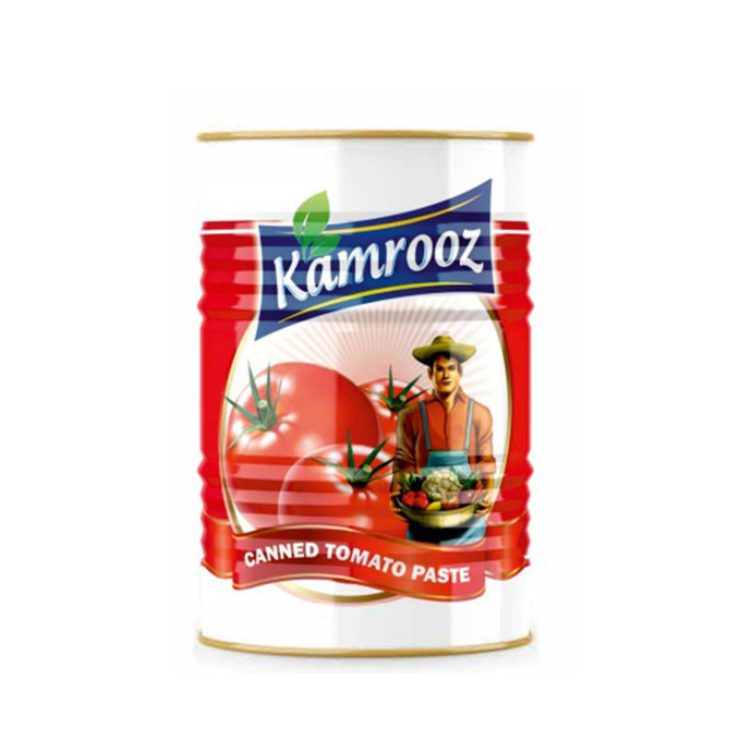 Top Quality Canned Organic Tomato Paste 800GR BRIX 36 - 38% (customizable) With ALL NATURAL INGREDIENTS