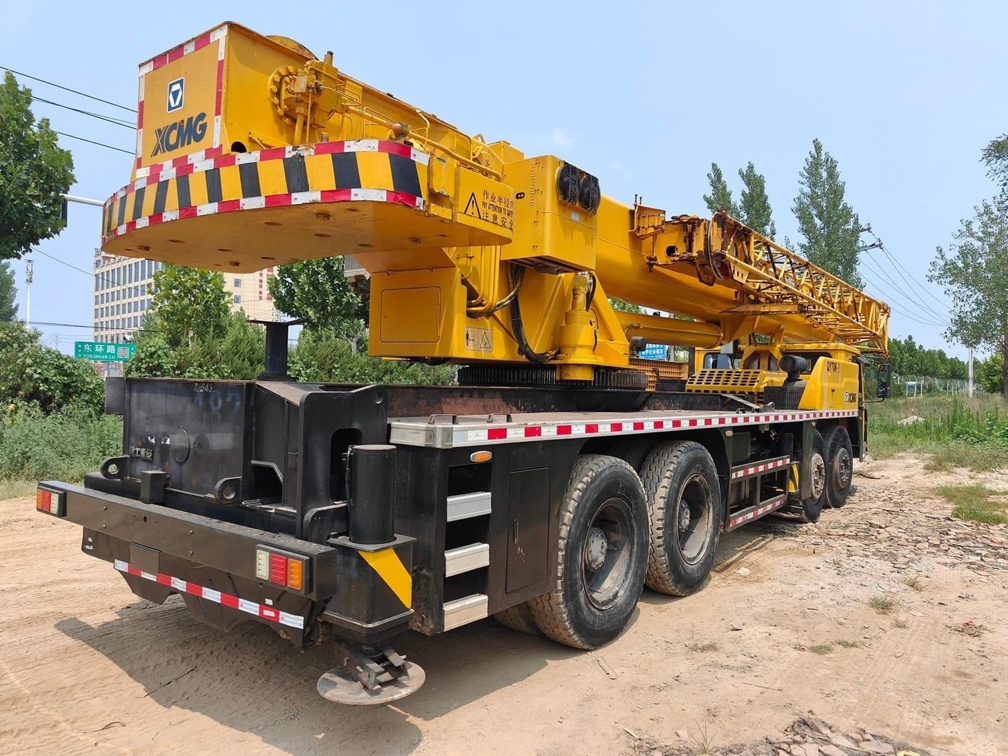 XCM'G truck crane 25 ton 50 ton 70 ton 80 ton 100 ton,good price QY70K 70 ton used mobile crane for sale