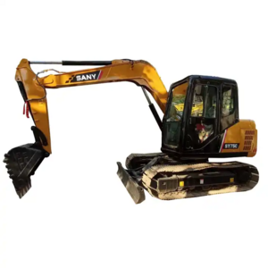 UsedSANY SY75c-9 SY75c-10 SY55 SY60 pro excavator SANY excavator SY75, SANY mini excavator excavadora hot sale in stock