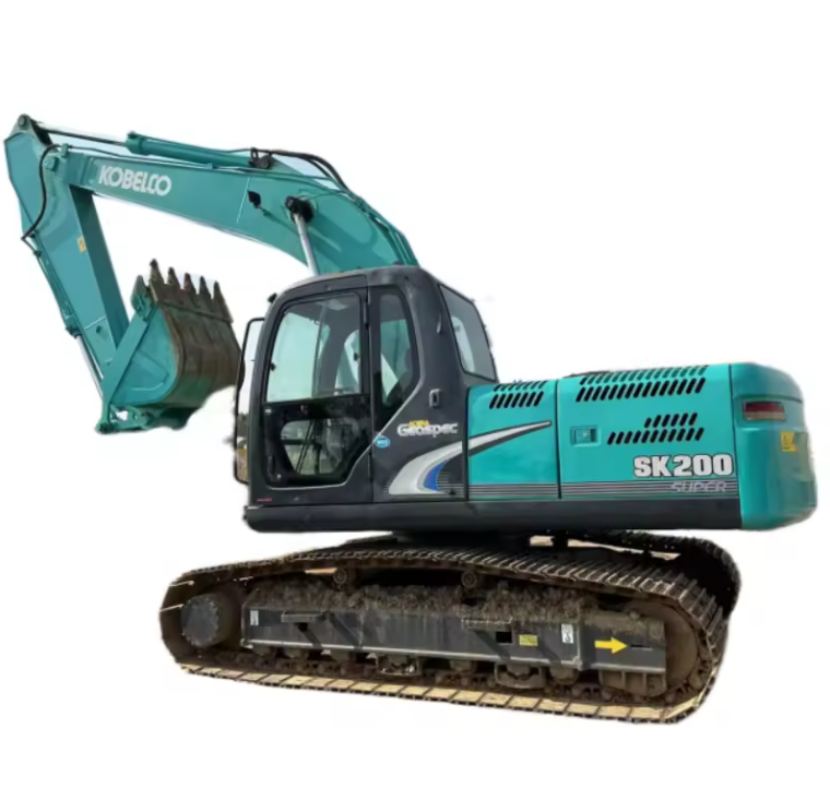 Heavy Equipment Secondhand Excavator 20 Ton Kobelco SK200 Used Excavator Construction Machinery Cheap Price For Sale