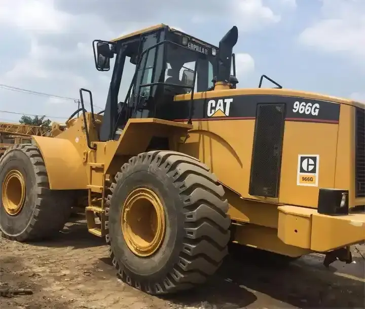 Free ShippingSecondhand Wheel Loader Cat 966h Used Original 966 Front Loader with 1 Year Warranty