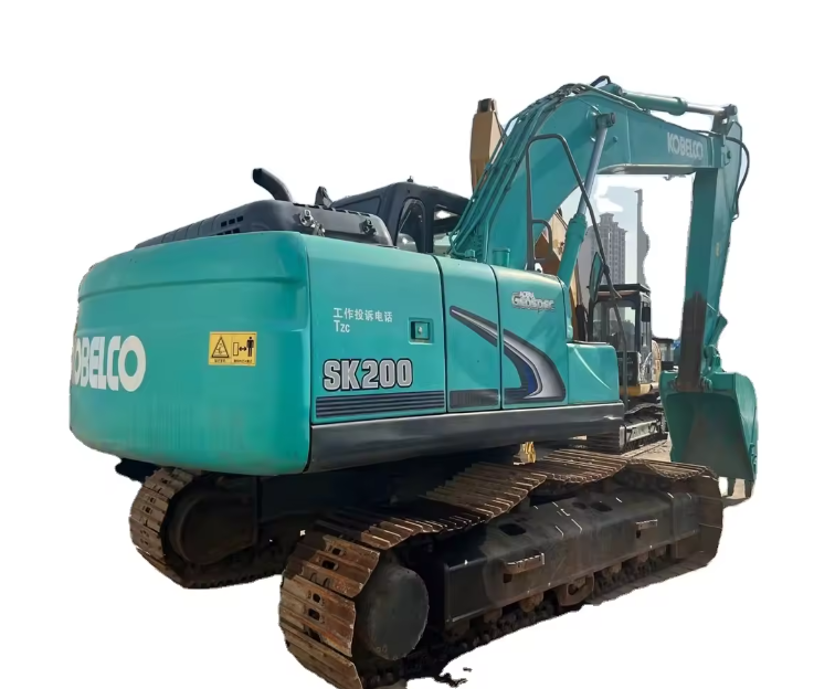 Heavy Equipment Secondhand Excavator 20 Ton Kobelco SK200 Used Excavator Construction Machinery Cheap Price For Sale