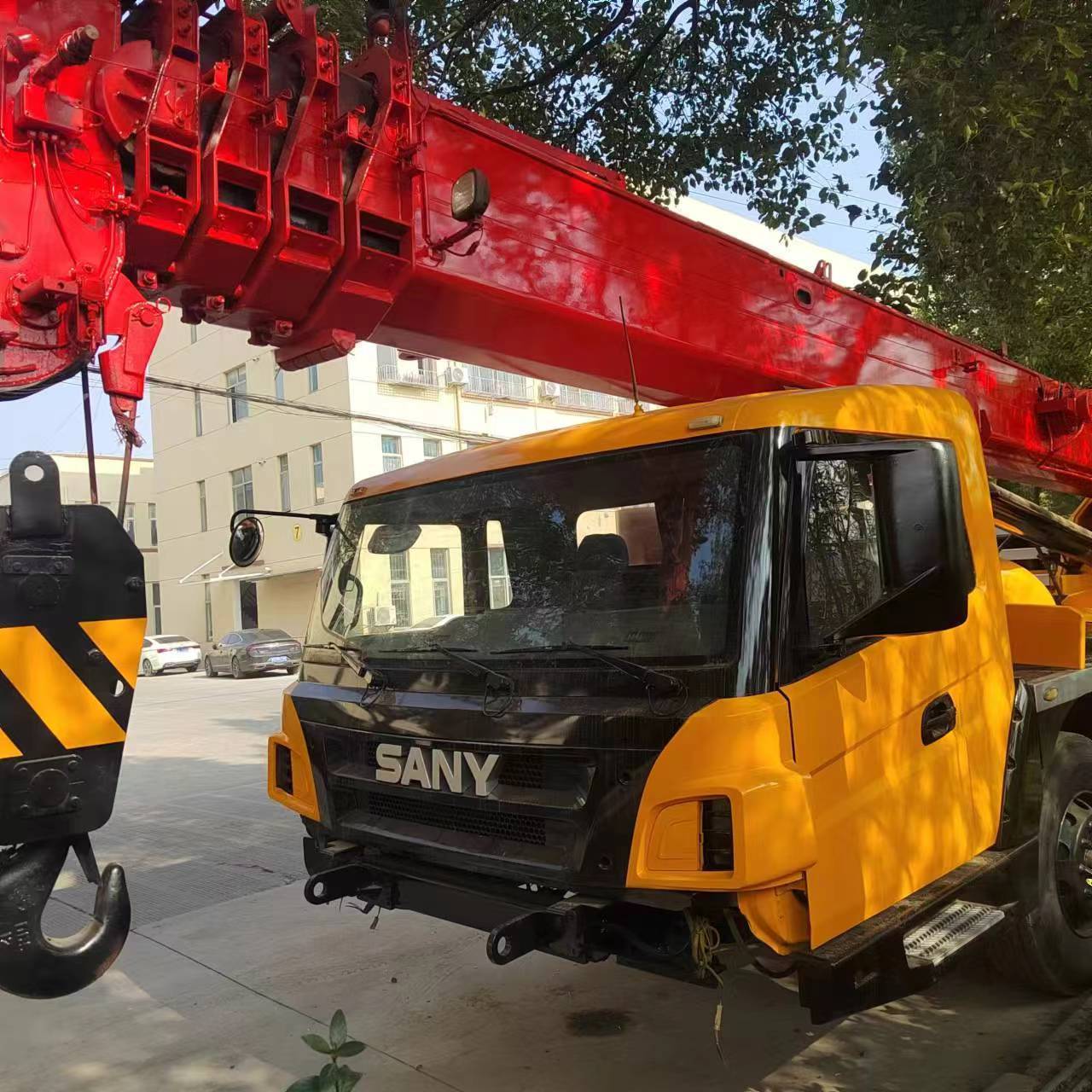 Used Sany Crane Truck  STC250 25 Tons  mounted Sany mobile Truck crane for sale