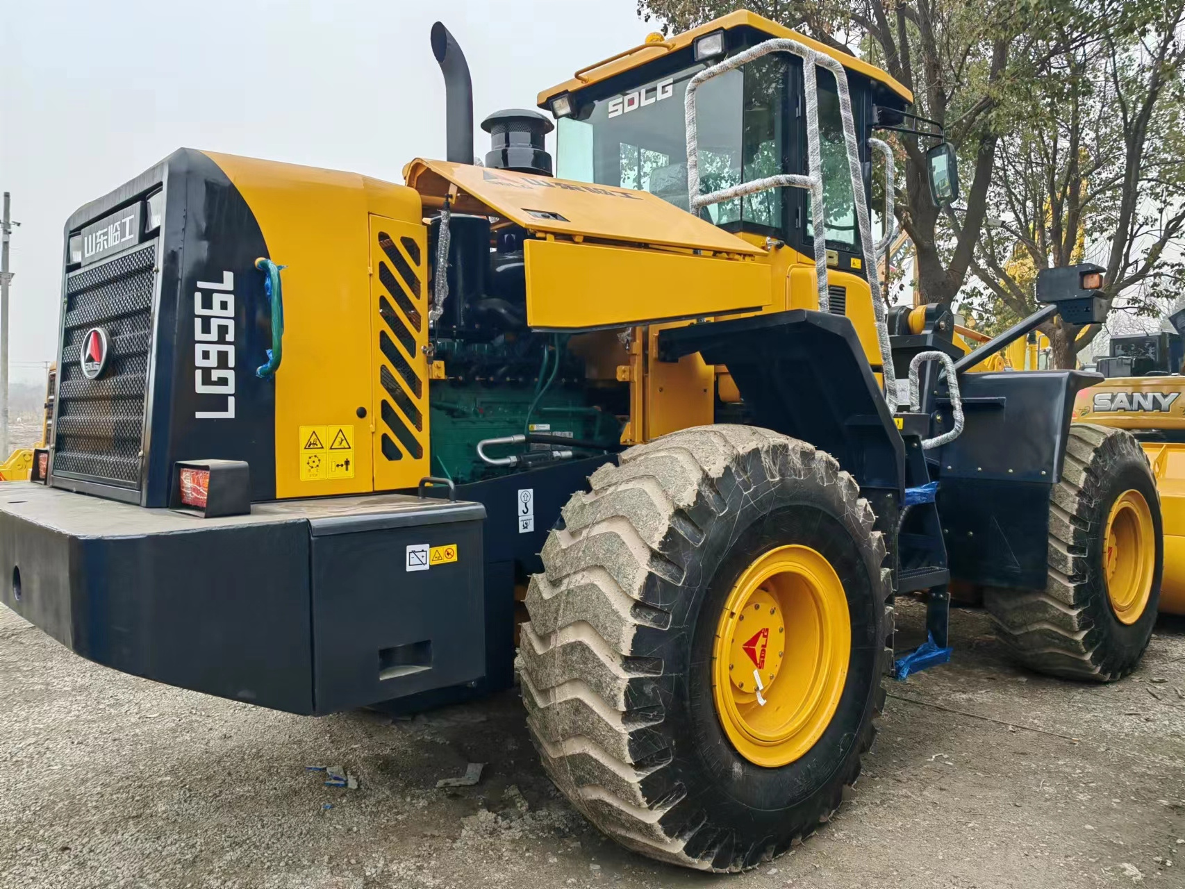 Used Wheel loader LG936 LG956 SOLG tire loader with cheap price for sale