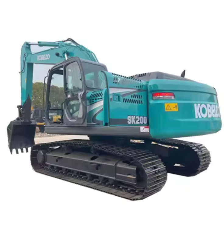 Heavy Equipment Secondhand Excavator 20 Ton Kobelco SK200 Used Excavator Construction Machinery Cheap Price For Sale