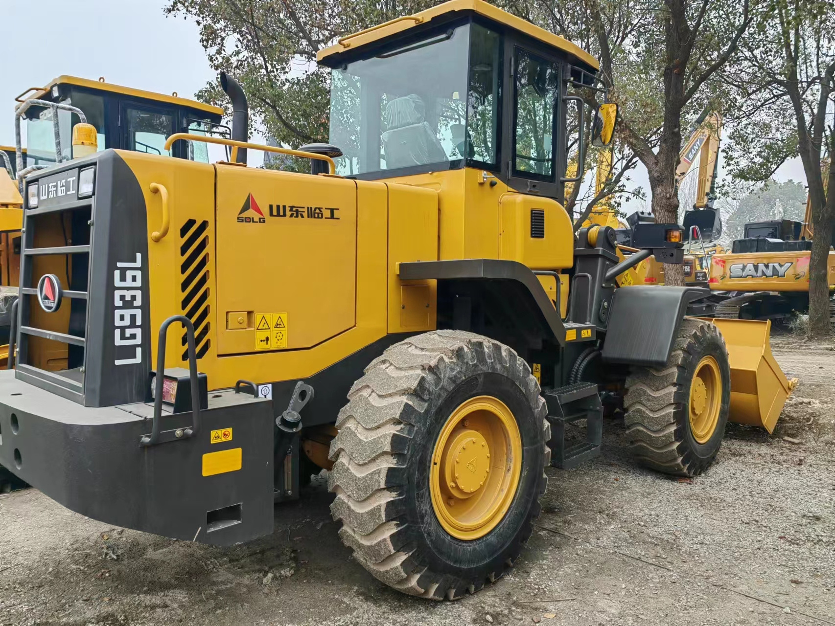 Used Wheel loader LG936 LG956 SOLG tire loader with cheap price for sale