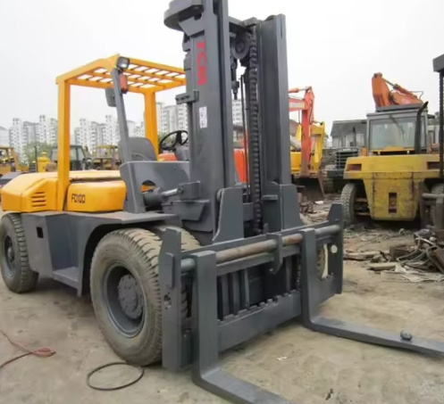 Used TCM k35 forklift on sale in Shanghai, Japan 3.5ton Diesel forklift  price low for hot sale