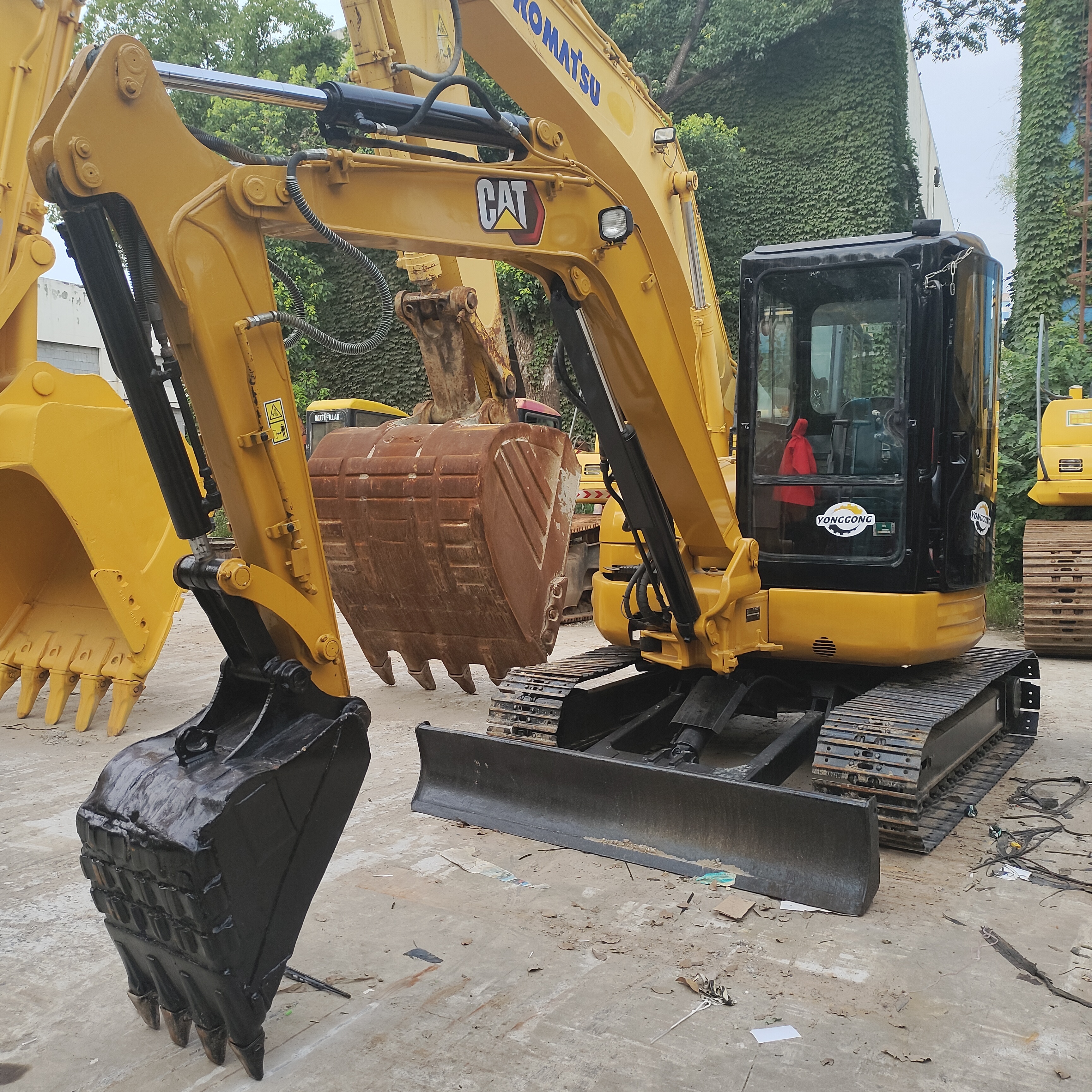 USED Excavator 5 ton japanese cat305.5 used cat 305 mini excavator for sale Hydraulic crawler excavators mini digger machinery