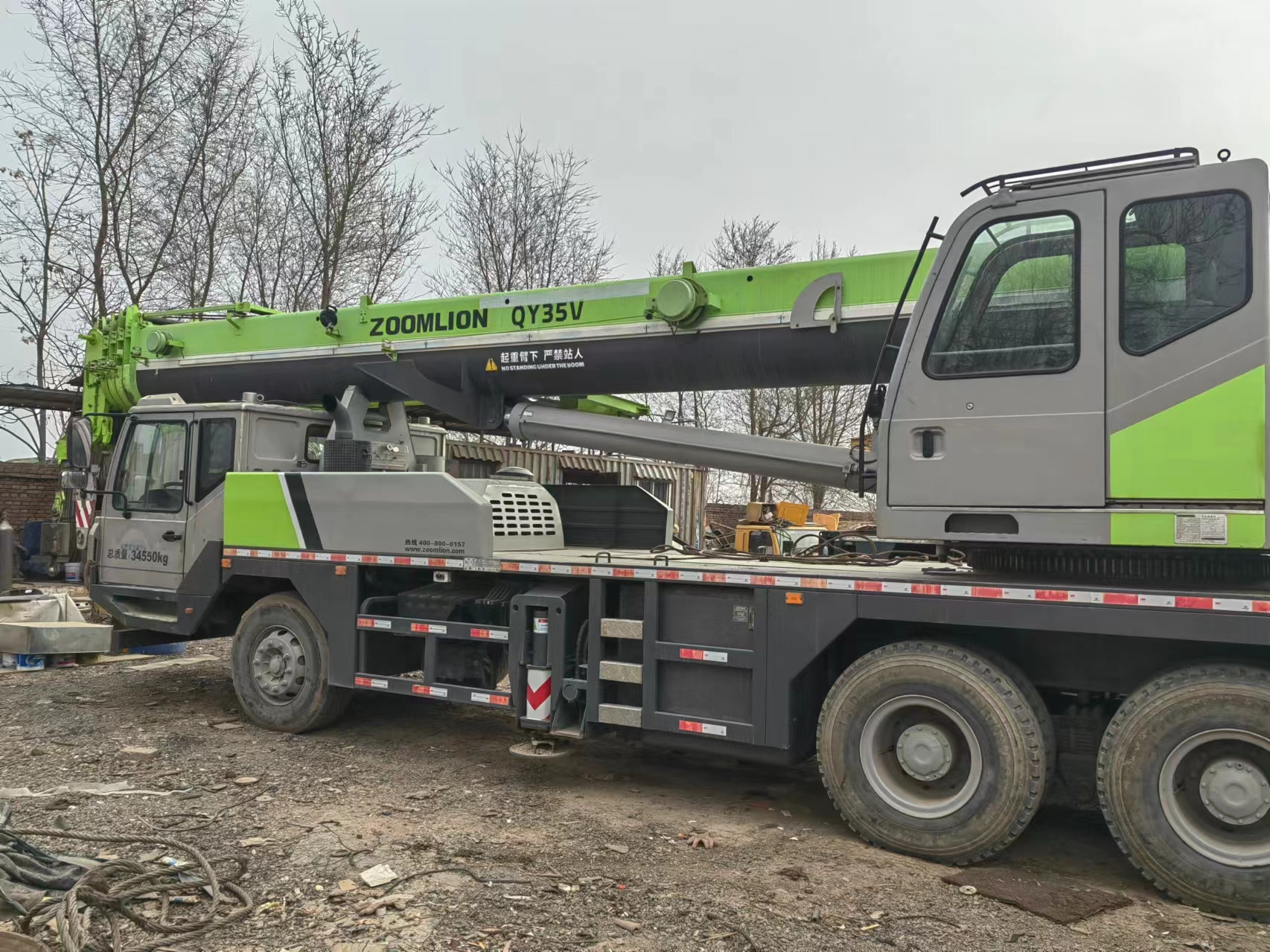 Used zoomlion 35 Ton Zoomlion RT35 Mobile Hydraulic Rough Terrain Crane