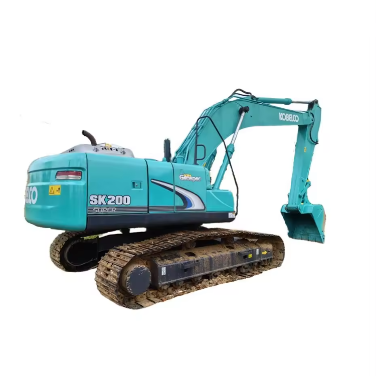 Heavy Equipment Secondhand Excavator 20 Ton Kobelco SK200 Used Excavator Construction Machinery Cheap Price For Sale