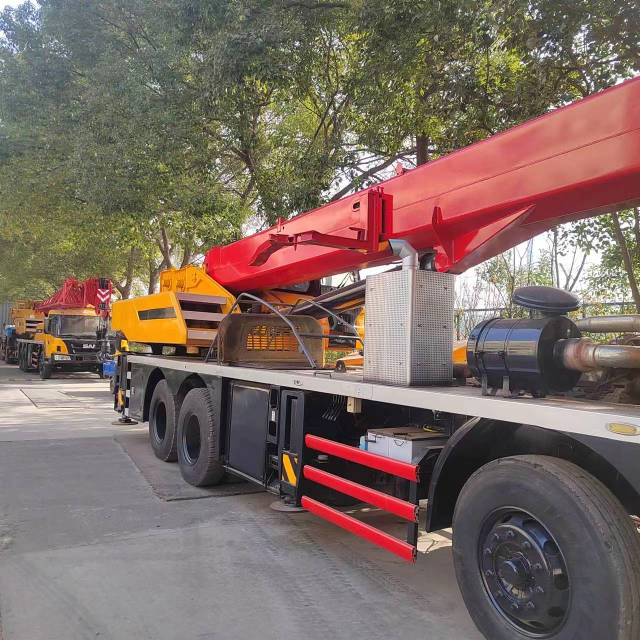 Used Sany Crane Truck  STC250 25 Tons  mounted Sany mobile Truck crane for sale