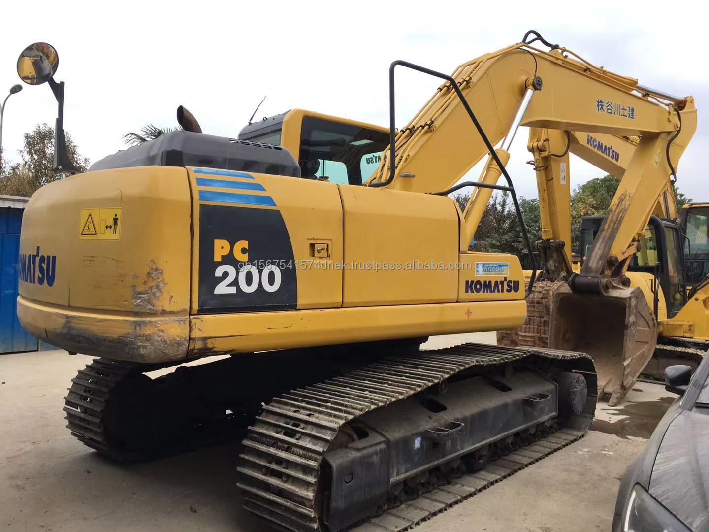 High quality medium construction machine used Komatsu pc200 excavator for sale