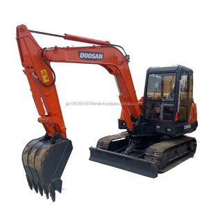 Used Cheap Doosan  DX55 Mini Excavator with good condition low working hour