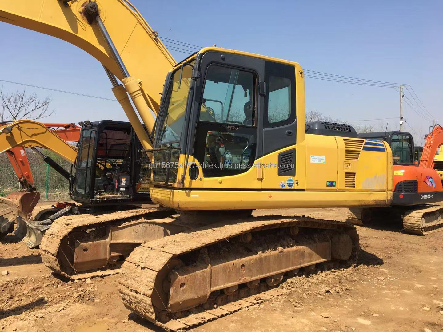 Original Japan made hydraulic crawler excavator used Komatsu 200 for sale